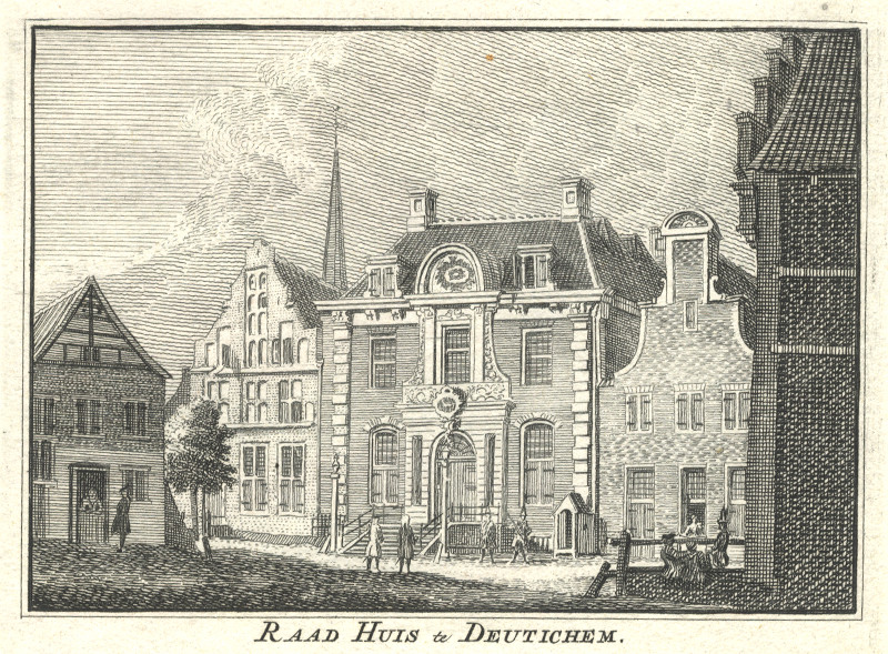 Raad Huis te Deutichem by H. Spilman, J. de Beijer