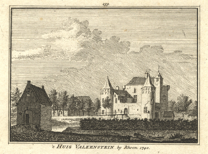 ´t Huis Valkenstein by Rhoon by H. Spilman