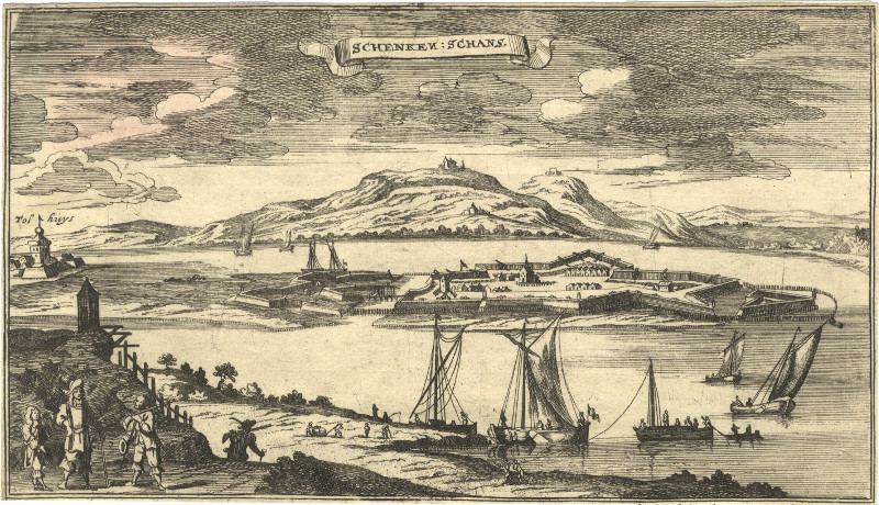 Schenken Schans by Gaspar Bouttats, naar J. Peeters