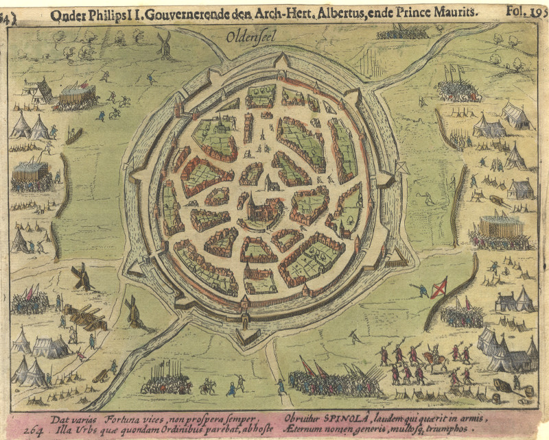 Oldenseel; Onder Philips II. Gouvernerende Arch-Hert. Albertus, ende Maurits by Willem Baudartius