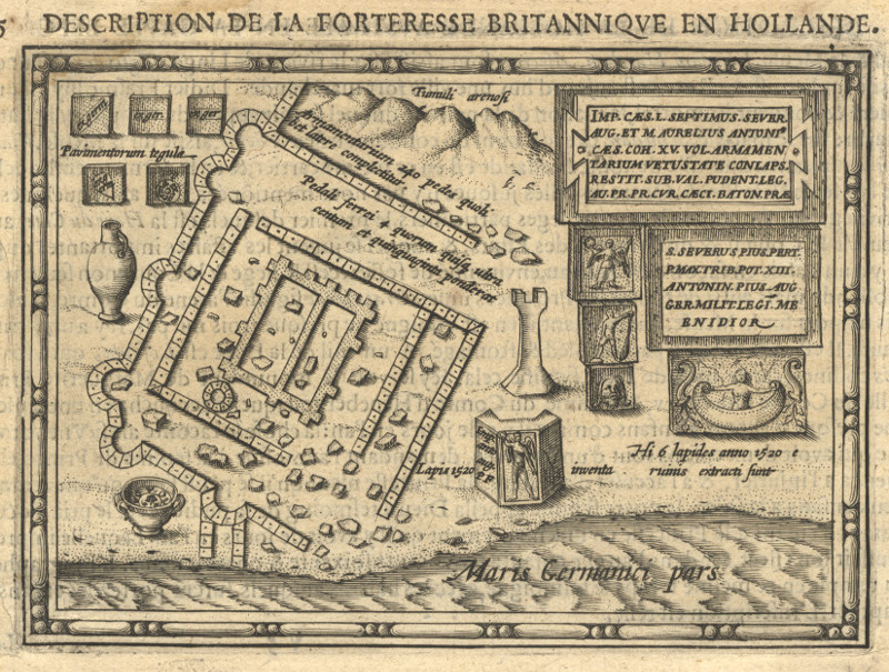 Description de la Forteresse Brittanique en Hollande by J. Hondius en P. Bertius