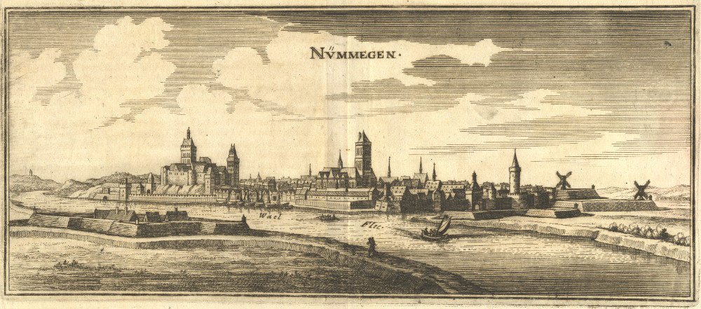 Nijmmegen by Caspar Merian