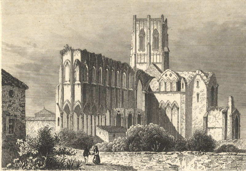 Ruines de l´abbaye de St. Bertin by Rauch, Schroeder