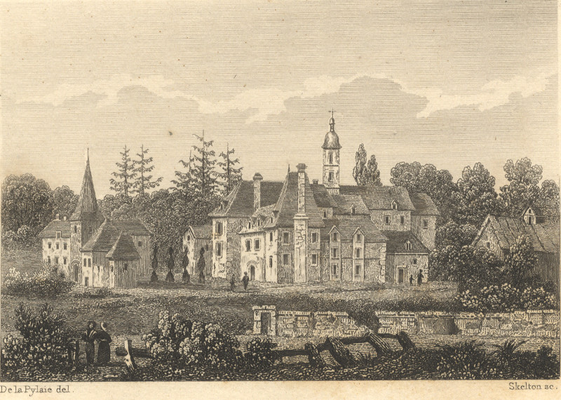 Chateau de St Marc-Sur-Couesnon by De la Pylaie, Skelton