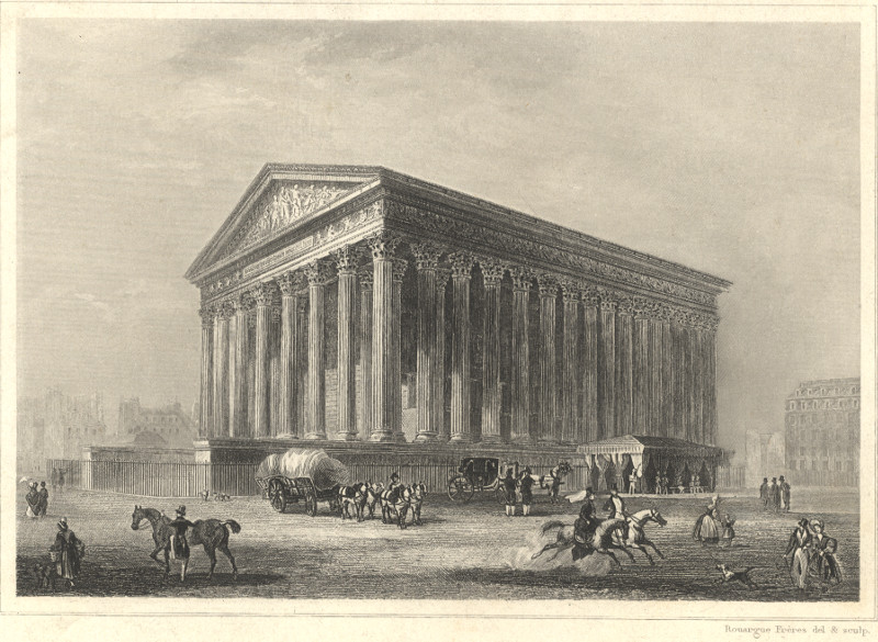 Eglise de la Madeleine by Rouargue