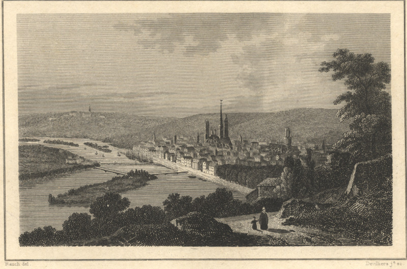 Rouen by Rauch, Devilliers