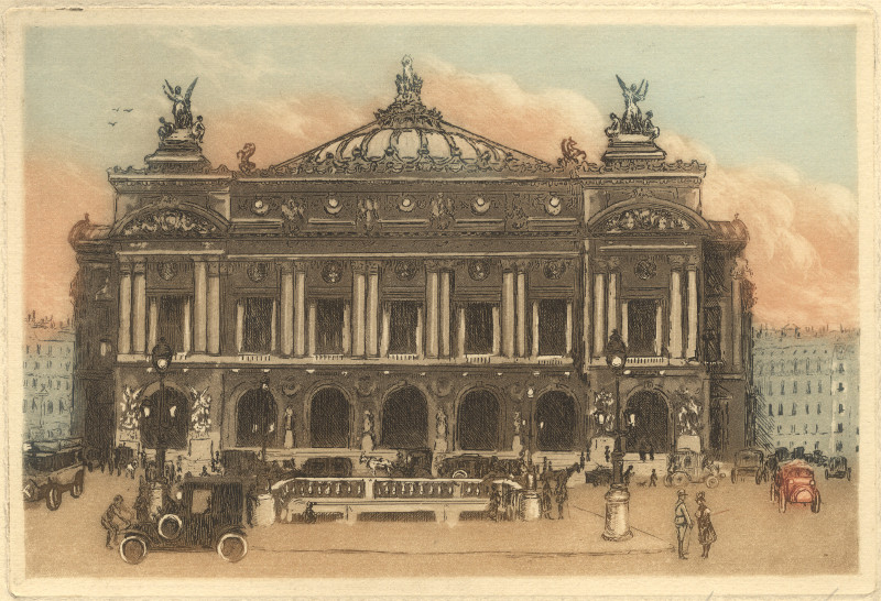 Palais Garnier of de Opera van Garnier by Bertin