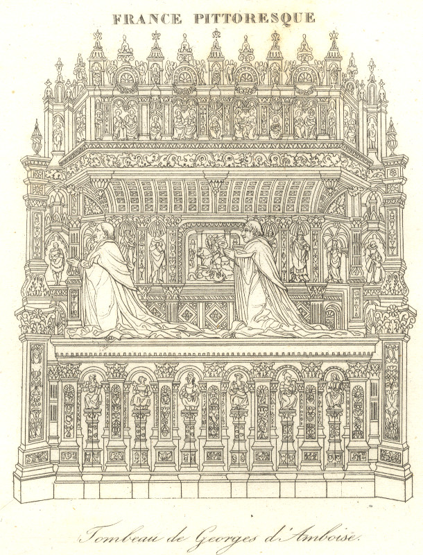 Tombeau de Georges d´Amboise by nn