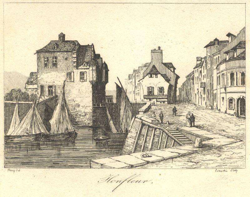 Honfleur by Henry, Lacauchie