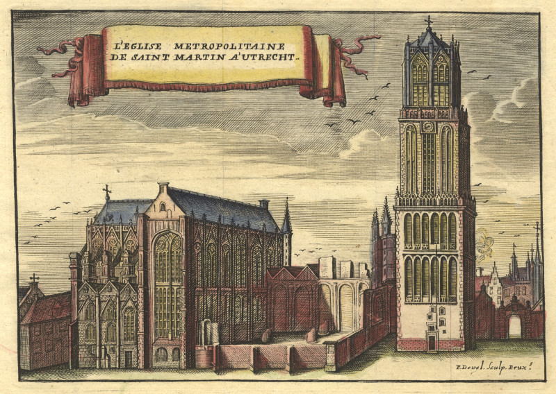 L´Eglise Metropolitaine de Saint Martin a´Utrecht by P. Devel