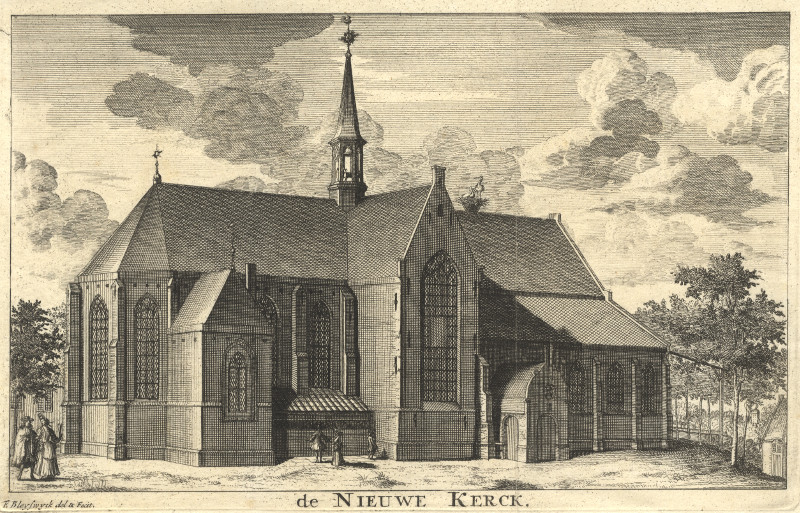 de Nieuwe Kerck by F. van Bleyswijck