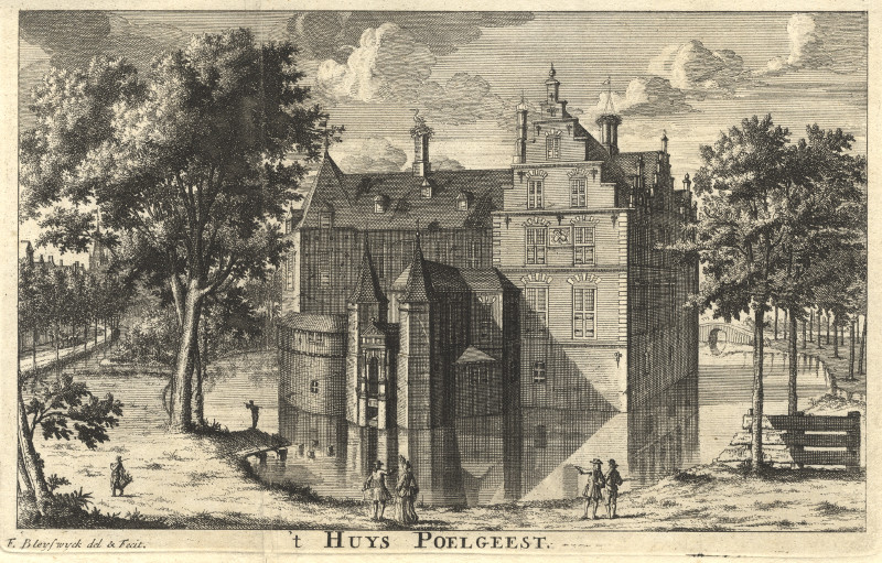 ´t Huys Poelgeest by F. van Bleyswijck