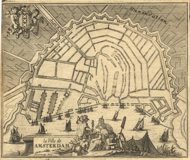 La Ville de Amsterdam by J. Harrewijn