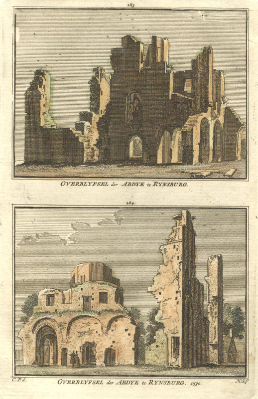 view Overblyfsel der Abdye te Rynsburg by H. Spilman, C. Pronk