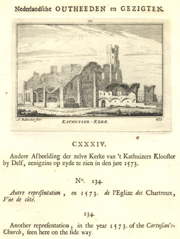 Kathuyser-Kerk 1573 by A. Rademaker