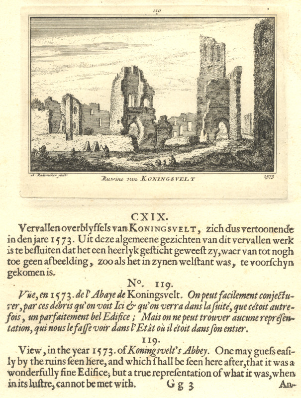 Ruwine van Koningsvelt 1573 by A. Rademaker