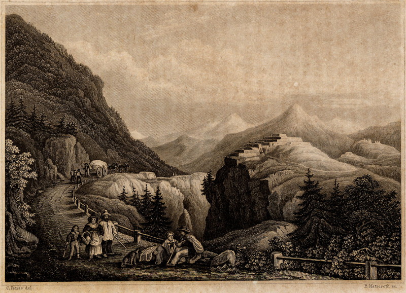 Bergfestung Lesseillon und die Cenis-Strasse in den Savoyischen Alpen by C. Reiss, B. Metzeroth