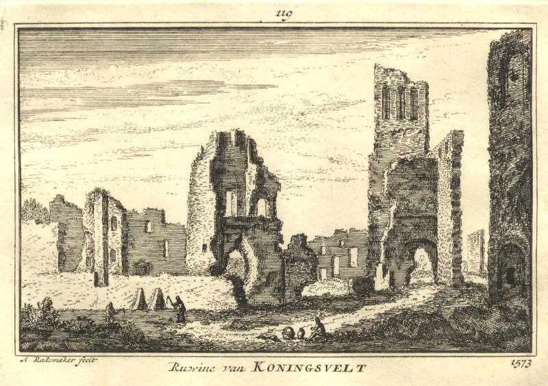 Ruwine van Koningsvelt 1573 by A. Rademaker