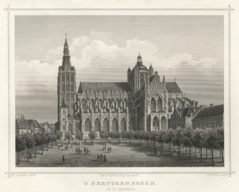 &acute;s Hertogenbosch. De St. Janskerk by J.M. Kolb, Chr. Schuler