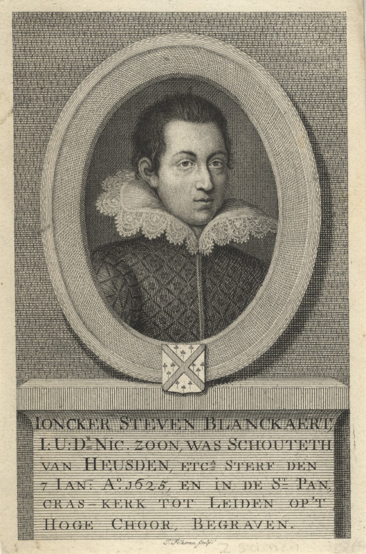 print Ioncker Steven Blanckaert by J. Folkema