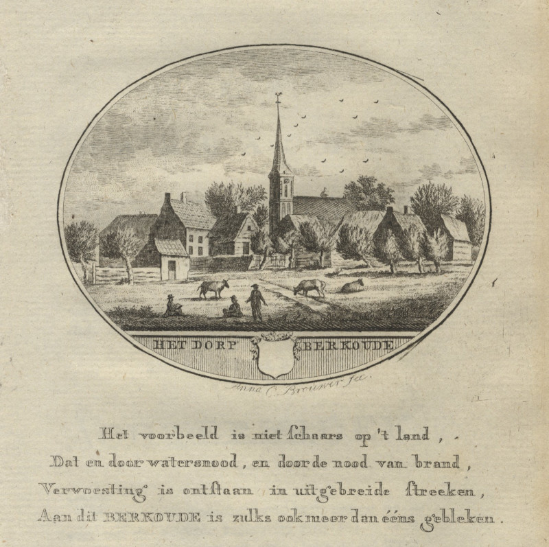 Het Dorp Berkoude by Anna C. Brouwer