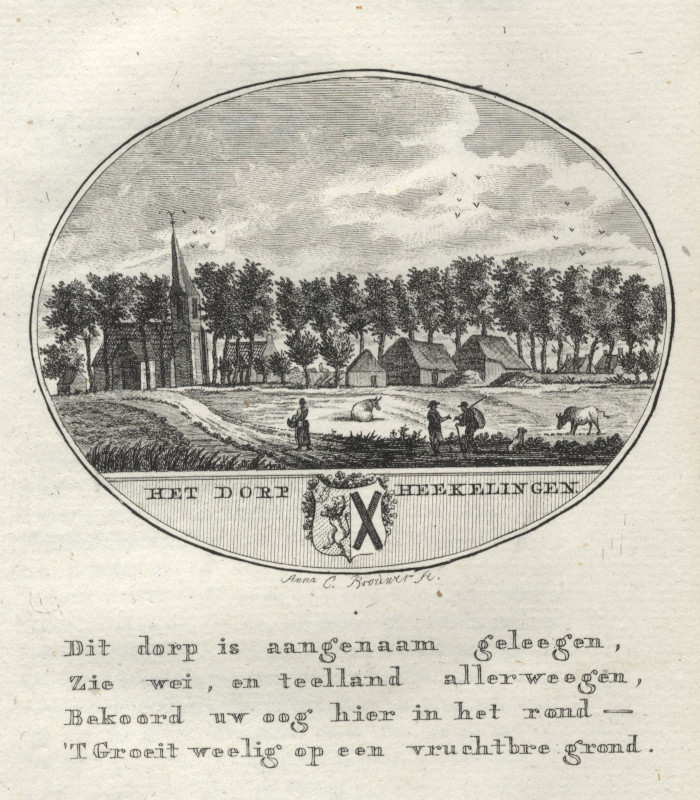 Het Dorp Heekelingen by Anna C. Brouwer