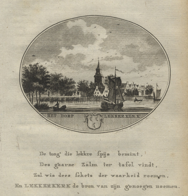 Het Dorp Lekkerkerk by Anna C. Brouwer