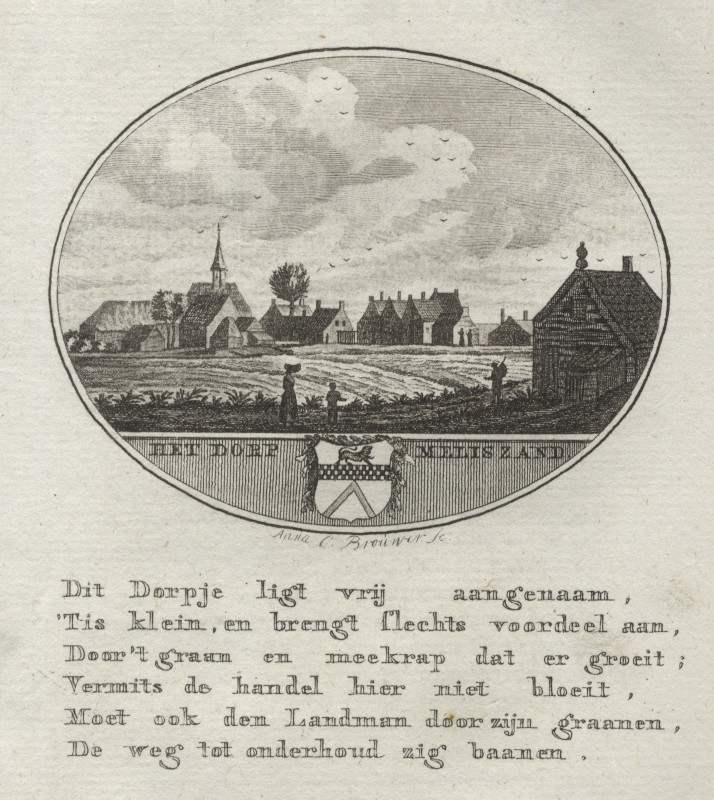 Het Dorp Meliszand by Anna C. Brouwer