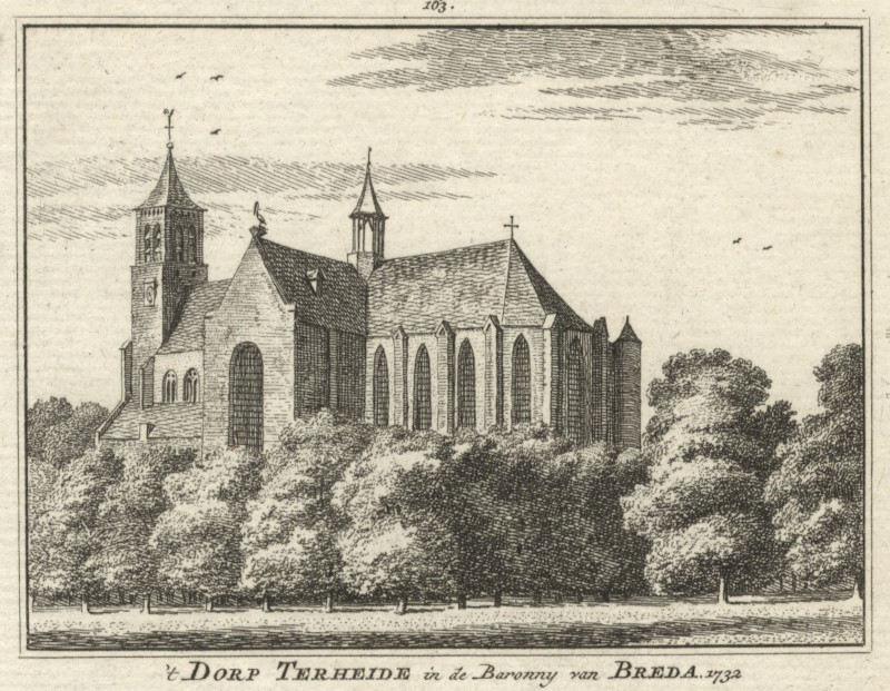 ´t Dorp Terheide in de Baronny van Breda by H. Spilman, C. Pronk