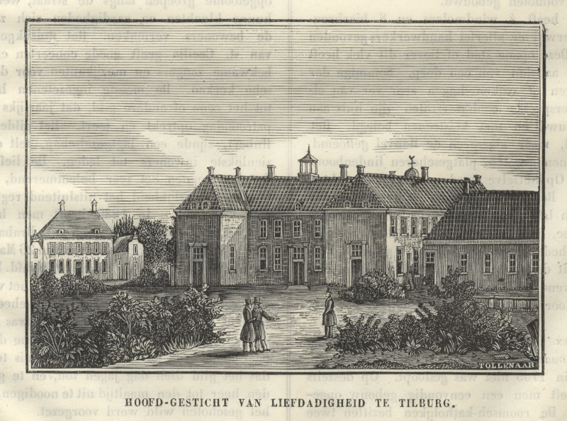 Hoofd-Gesticht van Liefdadigheid te Tilburg by D. Tollenaar