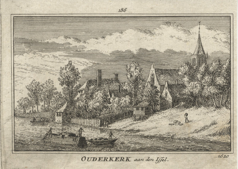 Ouderkerk aan den Issel, 1620 by A. Rademaker