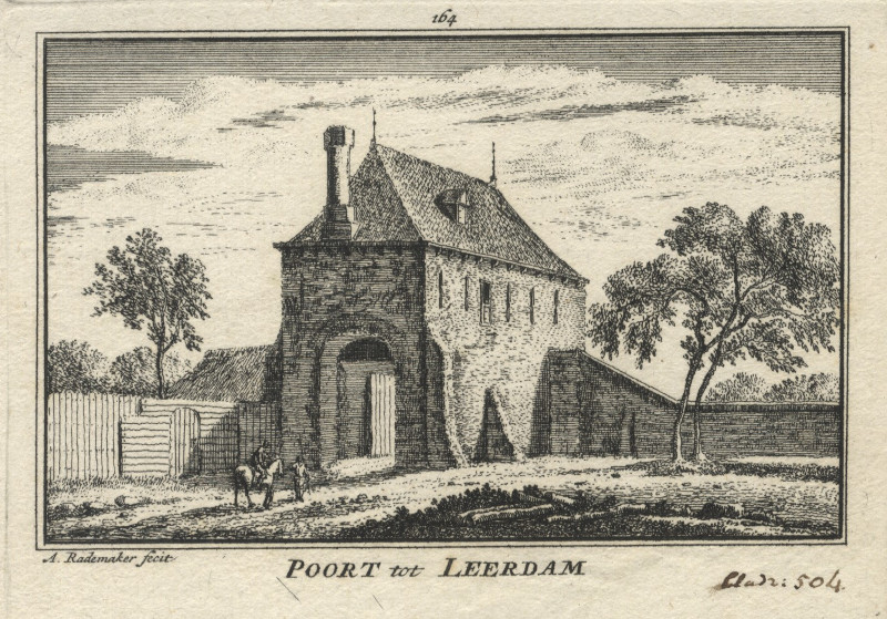 Poort tot Leerdam by A. Rademaker