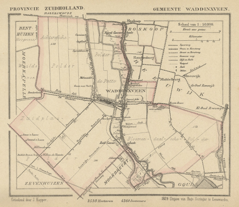 Gemeente Waddinxveen by Jacob Kuyper