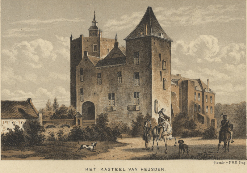 Het Kasteel van Heusden by nn, P.W.M. Trap