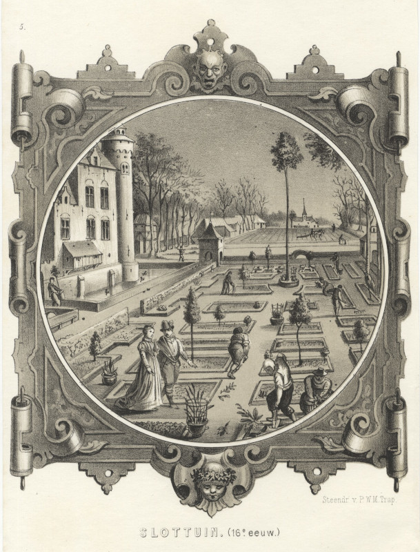 Slottuin (16e eeuw) by nn, P.W.M. Trap
