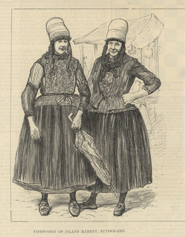 Fishwomen of Island Marken, Zuyderzee by nn