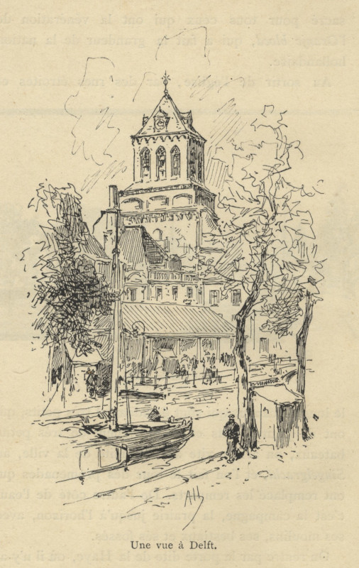 view Une vue à Delft by nn
