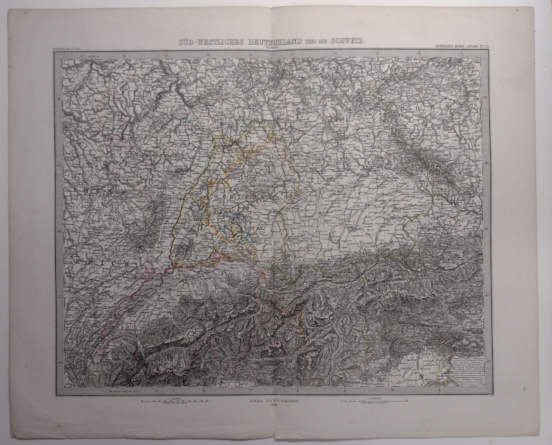 Sud-Westliches Deutschland und die Schweiz by C. Vogel