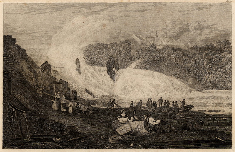 Der Rheinfall, La chute du Rhin, Wodospad Renu Pod Szafhuza by nn