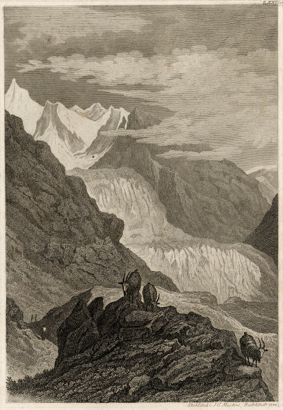 view Rhone - Gletscher by I.G. Martini