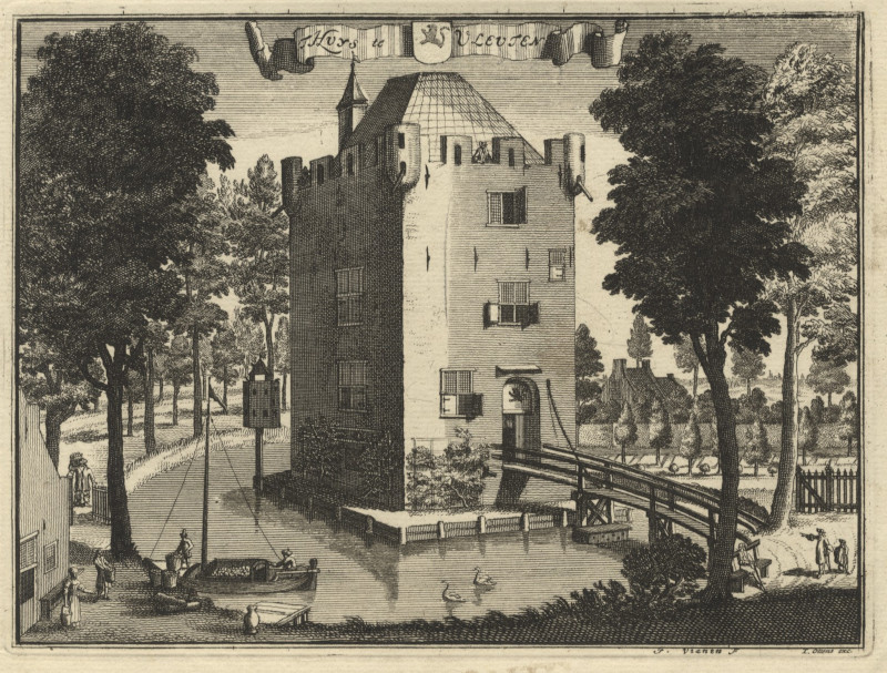 ´t Huys te Vleuten by J.van Vianen, J. Ottens