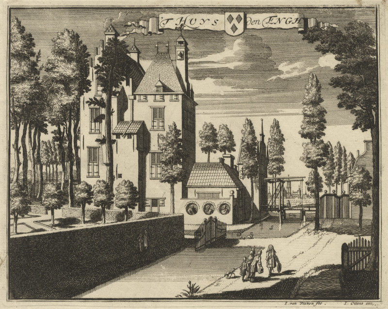 ´t Huys den Engh by J.van Vianen, J. Ottens