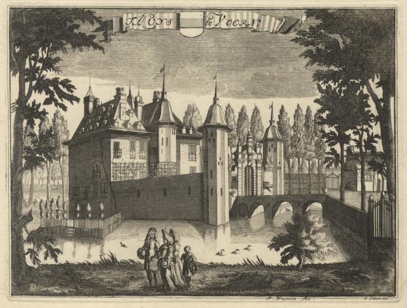 ´t Huys te Voorn by J.van Vianen, J. Ottens