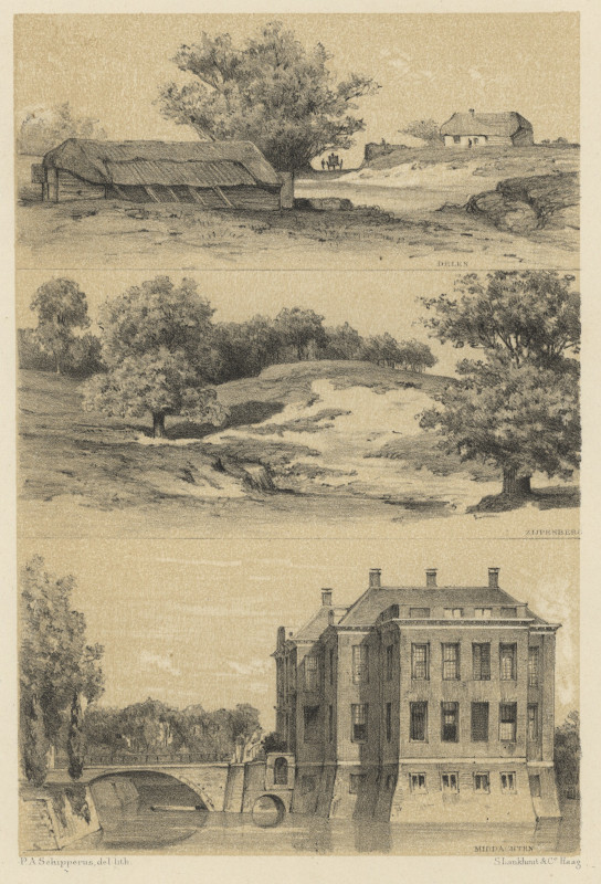 view Delen, Zijpenberg, Middachten by P.A. Schipperus