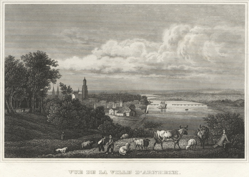 Vue de la Ville d´Arnheim by nn