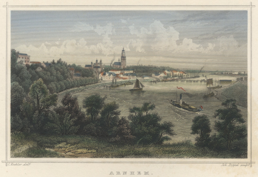 Arnhem by Joh. Poppel naar C. Koehler