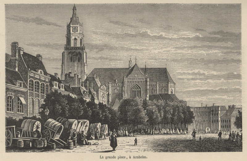 La grande place, à Arnheim by nn