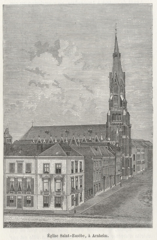 view Eglise Saint-Eusebe, a Arnheim by nn