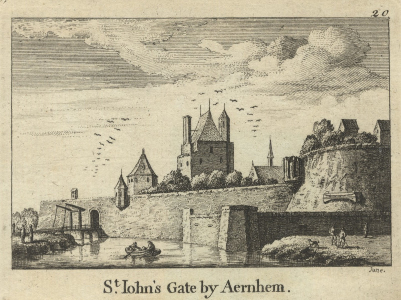 St. John´s Gate by Aernhem by nn naar A. Rademaker