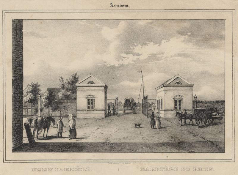 Arnhem. Rhijn Barriére, Barrière du Rhin by Gebr. van Lier